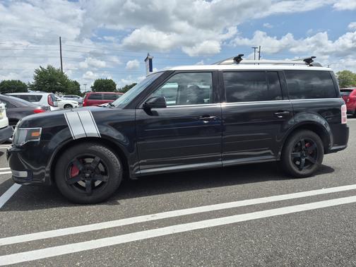 Black 2014 Ford Flex SEL