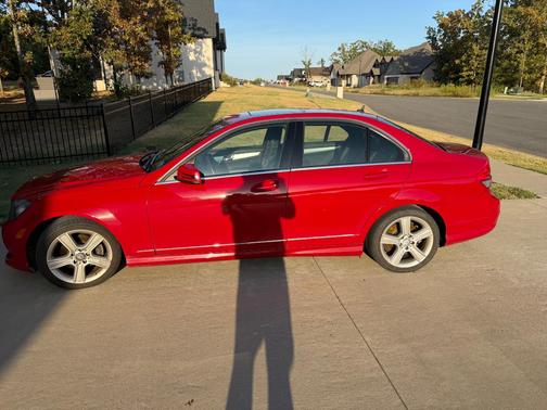 Red 2011 Mercedes-Benz C-Class C 300