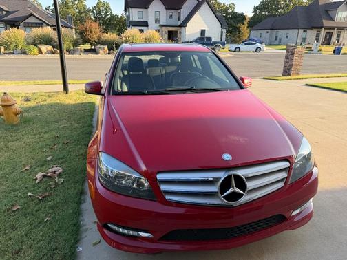 Red 2011 Mercedes-Benz C-Class C 300