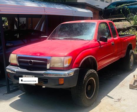 Red 1999 Toyota Tacoma PreRunner Xtracab