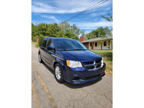 Blue 2014 Dodge Grand Caravan SXT