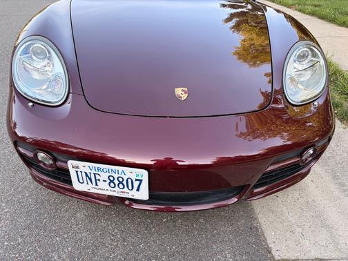 Red 2007 Porsche Cayman Cayman S