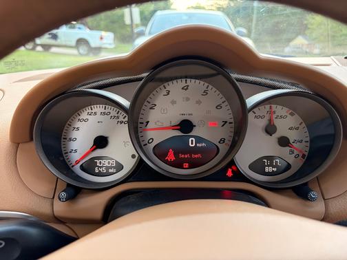 Red 2007 Porsche Cayman Cayman S