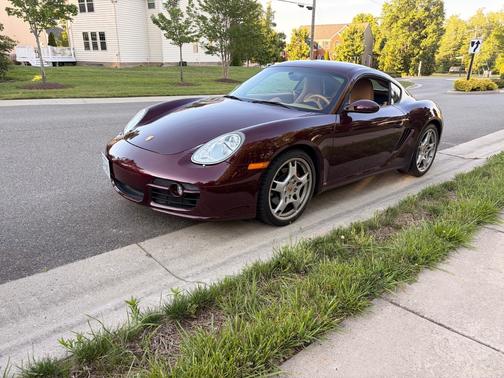 Red 2007 Porsche Cayman Cayman S