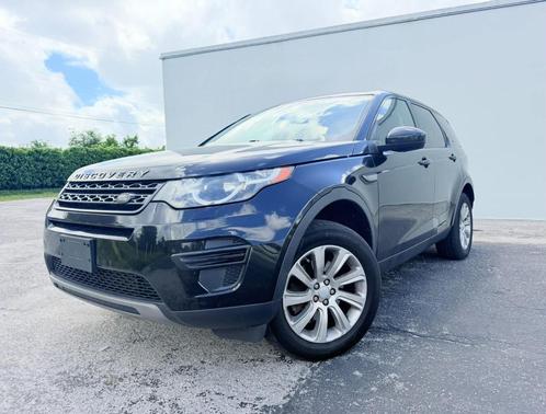 Black 2016 Land Rover Discovery Sport SE