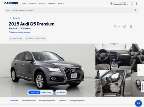 2015 Audi Q5 2.0T Premium Plus