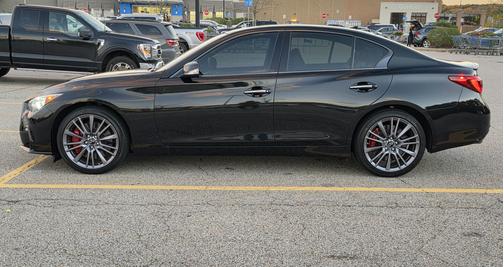 Black 2023 INFINITI Q50 3.0t RED SPORT 400