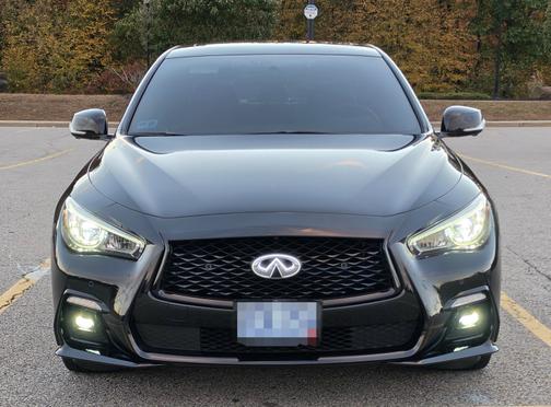 Black 2023 INFINITI Q50 3.0t RED SPORT 400