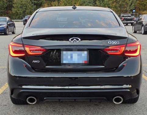 Black 2023 INFINITI Q50 3.0t RED SPORT 400
