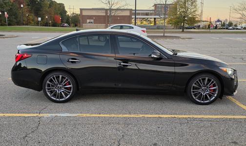 Black 2023 INFINITI Q50 3.0t RED SPORT 400