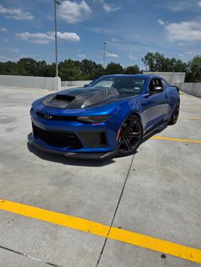 Blue 2018 Chevrolet Camaro 1SS