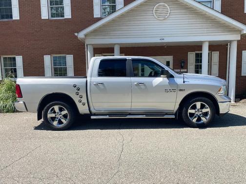 Silver 2017 RAM 1500 Big Horn