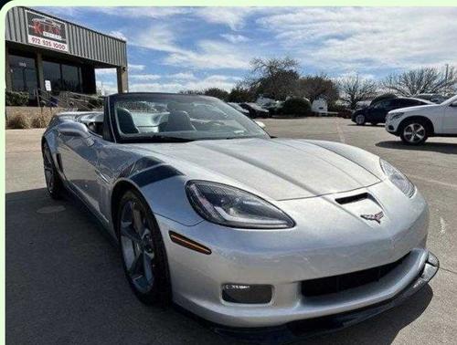 Silver 2010 Chevrolet Corvette Grand Sport
