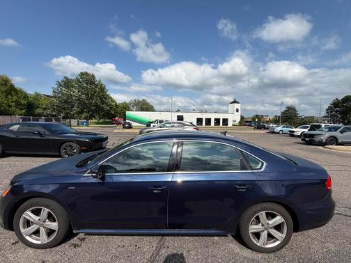 Blue 2015 Volkswagen Passat 1.8T Limited Edition