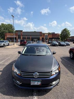 Blue 2015 Volkswagen Passat 1.8T Limited Edition