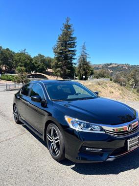 Black 2016 Honda Accord Sport