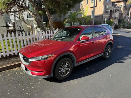 Red 2017 Mazda CX-5 Touring