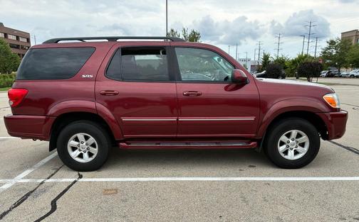 Red 2006 Toyota Sequoia SR5