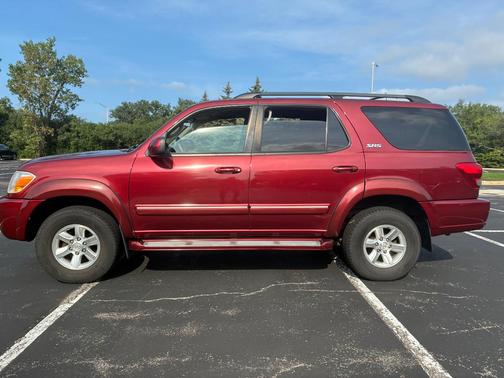 Red 2006 Toyota Sequoia SR5