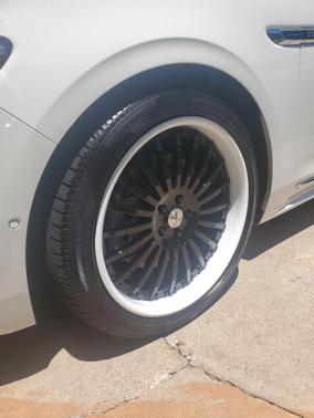 White 2020 Lincoln Continental Black Label