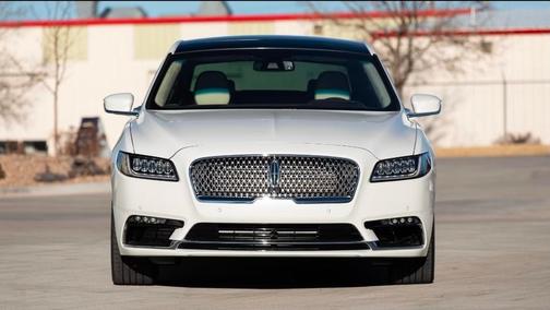 White 2020 Lincoln Continental Black Label