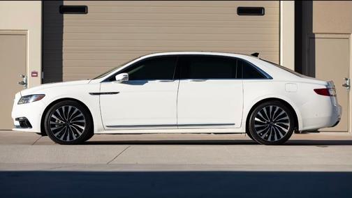 White 2020 Lincoln Continental Black Label