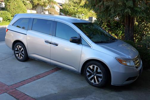 Silver 2013 Honda Odyssey LX