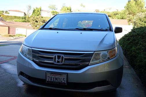 Silver 2013 Honda Odyssey LX