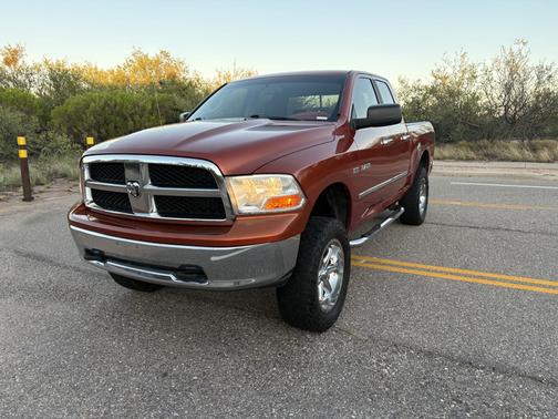 Orange 2009 Dodge Ram 1500 SLT