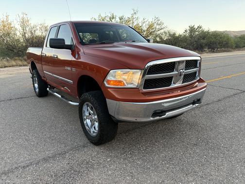 Orange 2009 Dodge Ram 1500 SLT