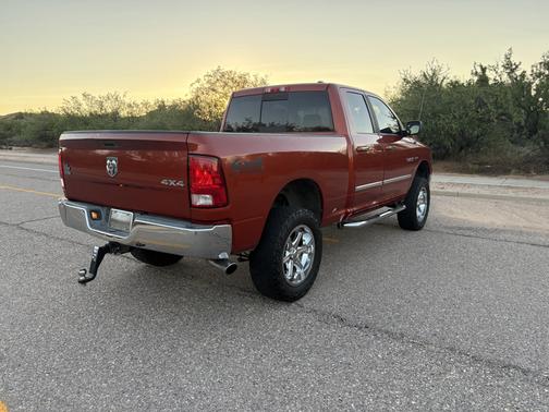Orange 2009 Dodge Ram 1500 SLT