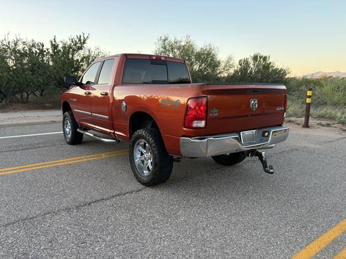 Orange 2009 Dodge Ram 1500 SLT