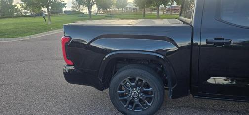 Black 2023 Toyota Tundra Hybrid Platinum