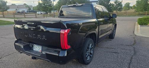 Black 2023 Toyota Tundra Hybrid Platinum