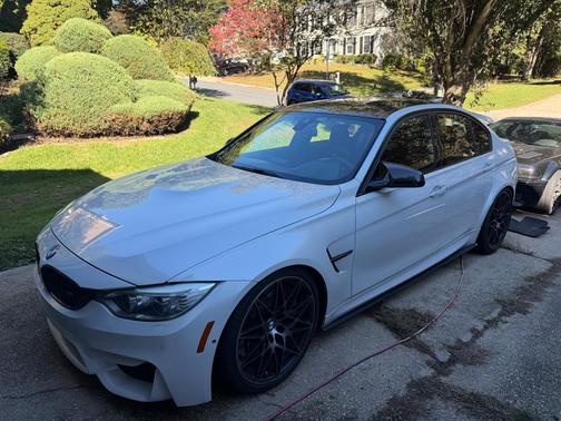 White 2015 BMW M3 Base