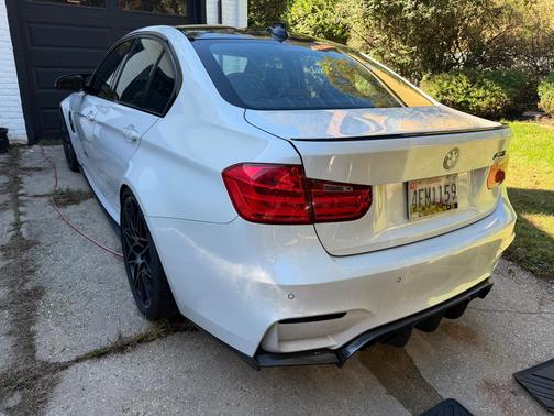 White 2015 BMW M3 Base