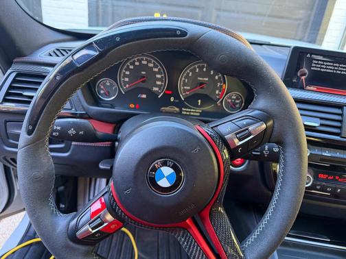 White 2015 BMW M3 Base