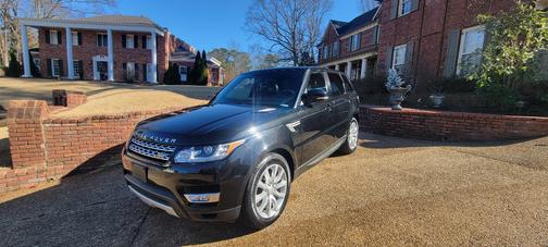 Black 2015 Land Rover Range Rover Sport Supercharged HSE