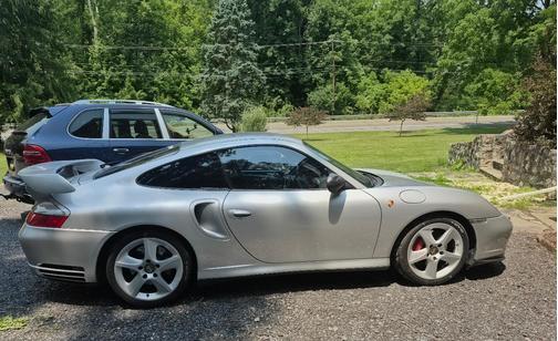 Silver 2001 Porsche 911 911 Turbo