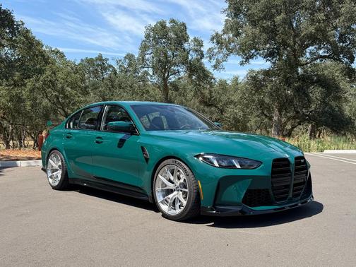 Green 2025 BMW M3 Competition xDrive