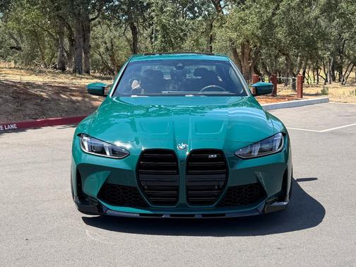 Green 2025 BMW M3 Competition xDrive