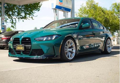 Green 2025 BMW M3 Competition xDrive