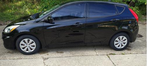 Black 2015 Hyundai Accent GS