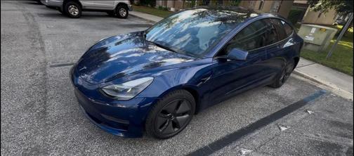 Blue 2023 Tesla Model 3 Base
