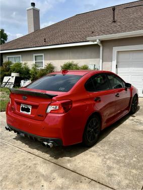 Red 2015 Subaru WRX Limited