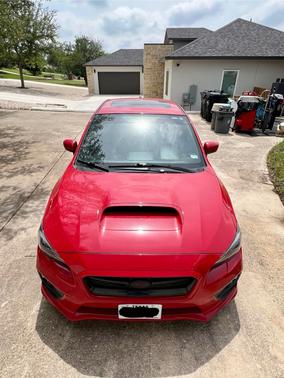 Red 2015 Subaru WRX Limited