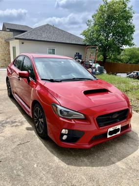 Red 2015 Subaru WRX Limited
