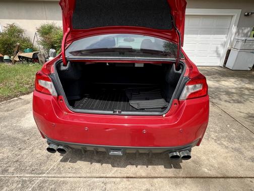 Red 2015 Subaru WRX Limited