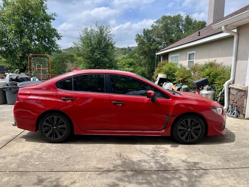 Red 2015 Subaru WRX Limited