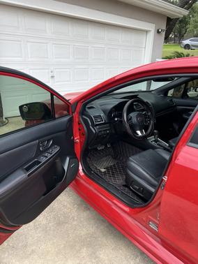 Red 2015 Subaru WRX Limited
